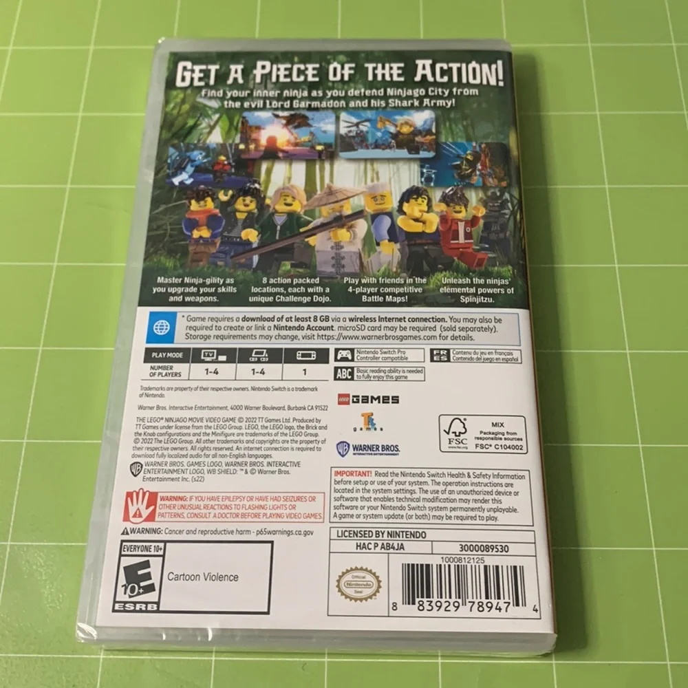 🔥 Lego Ninjago Movie Video Game  Switch 🔥 - Picture 2 of 2